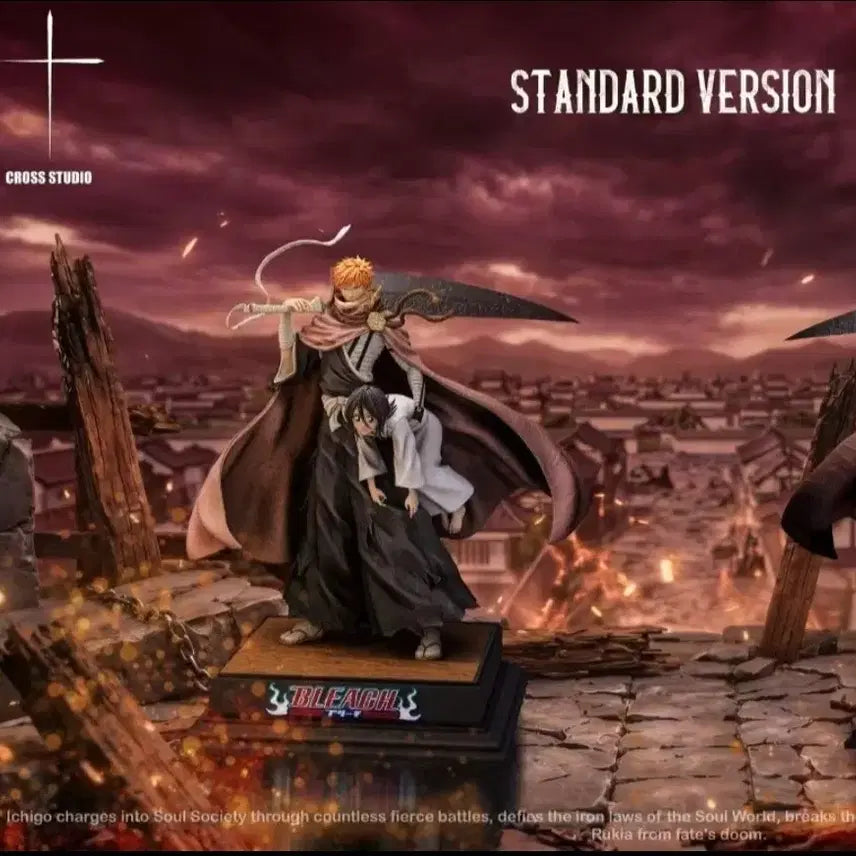 [BUNJANG] Bleach Ichigo Standard Version Resin Figure by Cross Studio / 블리치 레진 피규어 cross스튜디오 이치고 스탠다드버전 미개봉 팝니다