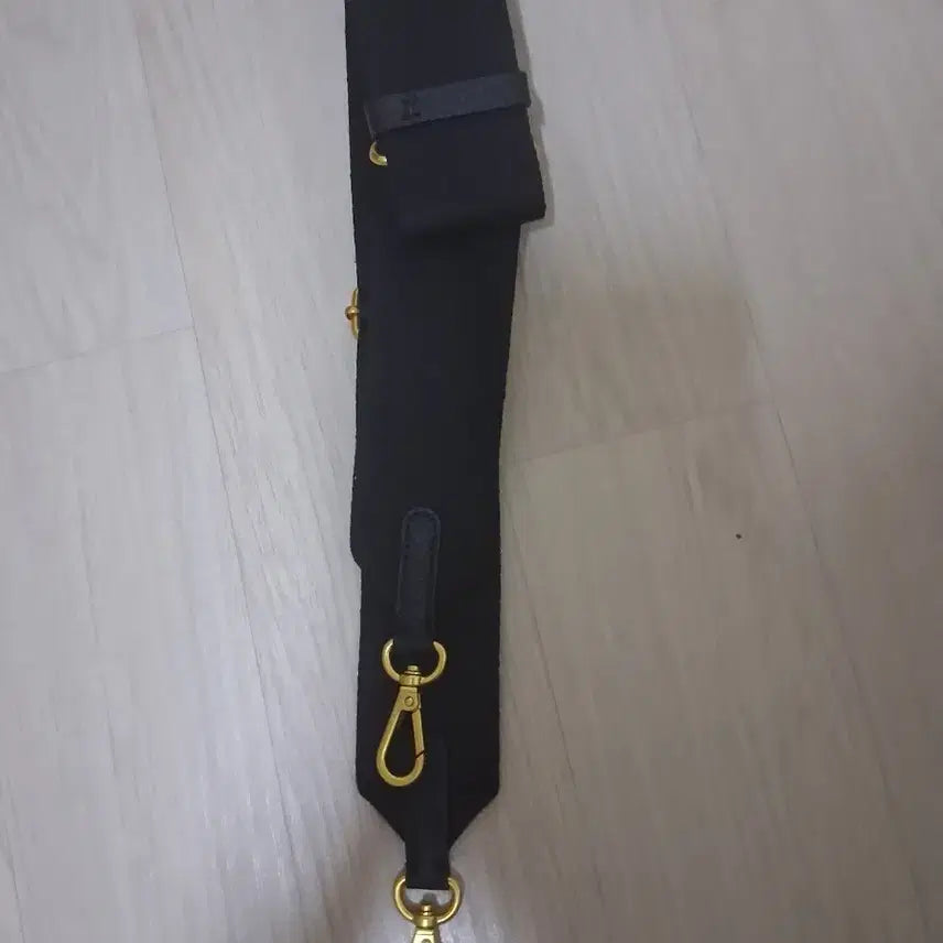 [BUNJANG] Black Canvas Shoulder Bag Strap / 가방 블랙 캔버스 스트랩 숄더백 끈