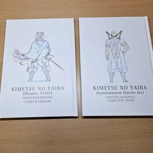 [BUNJANG] Demon Slayer: Mugen Train & Entertainment District Arc Storyboard & Art Book / 귀멸의 칼날 무한열차편 유곽편 오프닝 엔딩 콘티 원화집 렌고쿠 우즈이