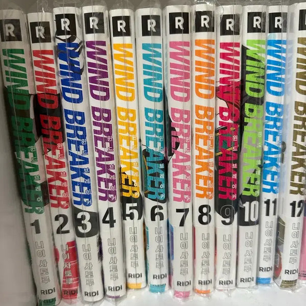[BUNJANG] Wind Breaker Manga Volume 1-12 Bundle Set / 윈드브레이커 윈브레 만화책 1권~12권 일괄