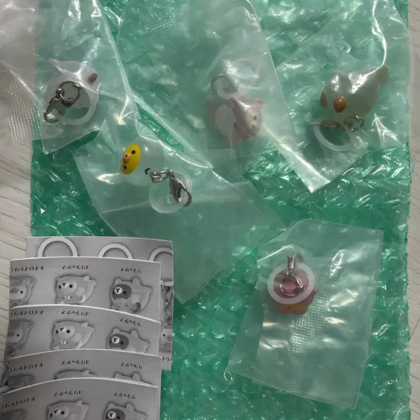 [BUNJANG] Rilakkuma Marine Life (Umi Rila) MajiruShi 5-Piece Full Set / 리락쿠마 해양생물(우미리라) 메지루시 5종 풀세트