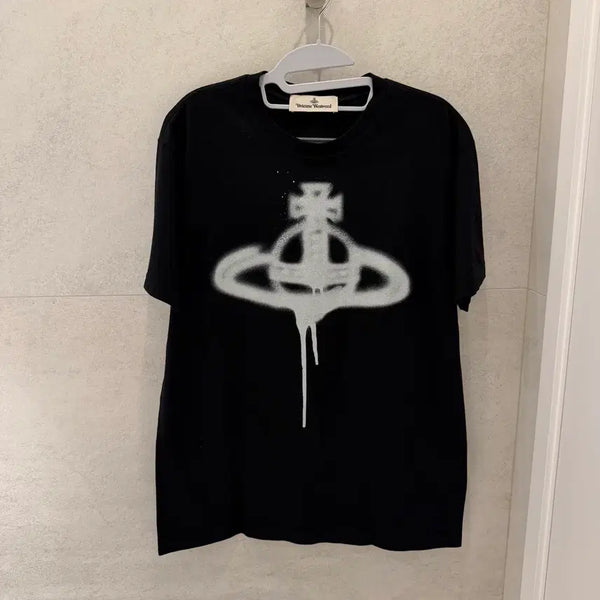 [BUNJANG] Vivienne Westwood ORB Classic T-Shirt Black / 비비안웨스트우드 ORB 반팔티 블랙