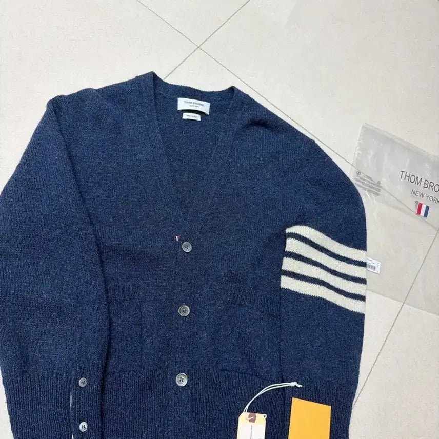 [BUNJANG] Thom Browne Shetland Cardigan Size 5 / 톰브라운 셰틀랜드 가디건 [5]