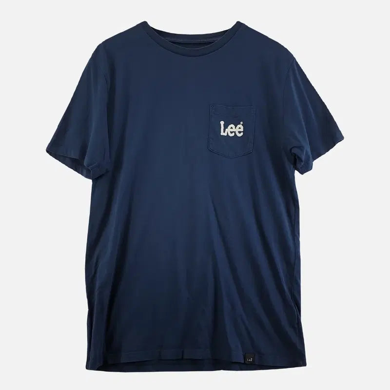 [BUNJANG] LEE Men's Navy Short-Sleeve T-Shirt M / LEE 네이비 남자 M 반팔티 O0744