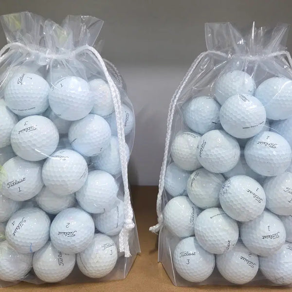[BUNJANG] Titleist Velocity 1 B-Grade 3-Piece White Used Golf Balls - 50 Balls / 타이틀리스트 v1 B급 3피스 화이트 로스트볼 50구 중고골프공