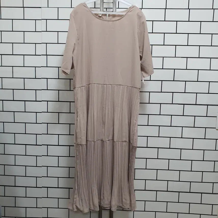 [BUNJANG] Long Sleeve T-Shirt Dress / 형-290 반팔 롱원피스