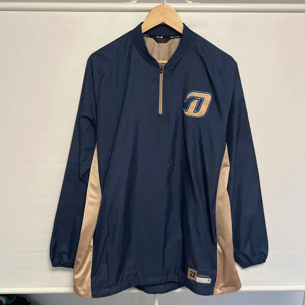 [BUNJANG] NC Dinos Authentic Training Kamista Windbreaker Half-Zip Top (L) / [정품/L] NC다이노스 엔씨 어센틱 트레이닝 카미스타 바람막이 반집업