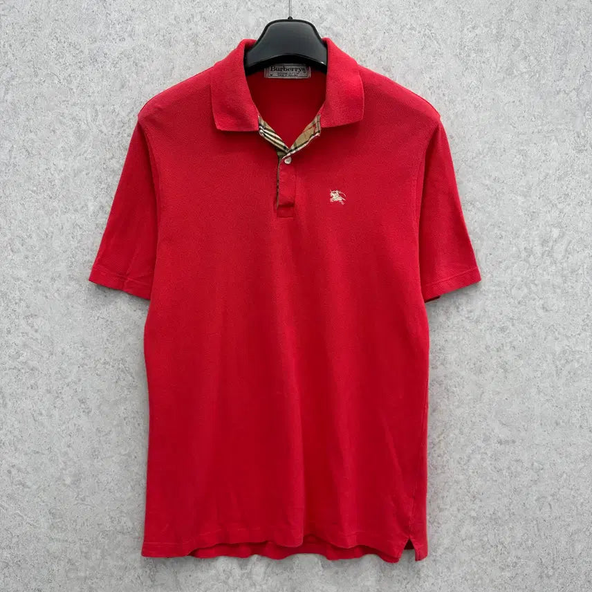 [BUNJANG] Burberry Men's Short Sleeve Polo Shirt (Size 95/M) / 95 버버리 남자 반팔 카라티