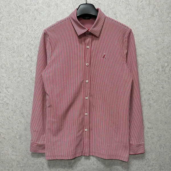 [BUNJANG] Beanpole Golf Men's Striped Functional Shirt (Size M) / 95 빈폴 골프 남자 스트라이프 기능성 셔츠