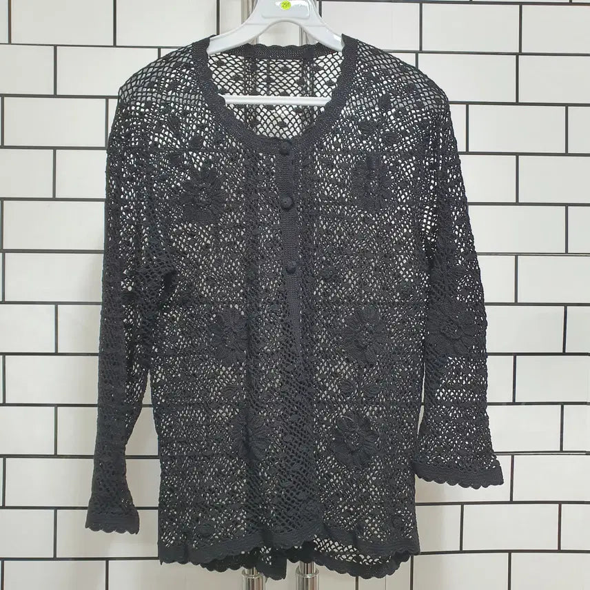 [BUNJANG] Knit Cardigan / 형-291 뜨개 가디건