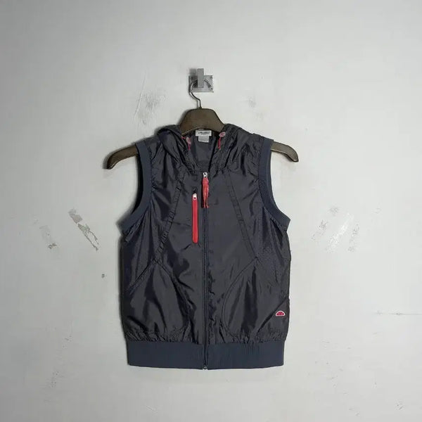 [BUNJANG] ellesse Women's Windbreaker Vest / 엘레쎄 여성 바람막이 베스트