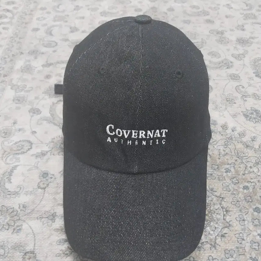 [BUNJANG] Covernat Black Denim Ball Cap / COVERNAT 커버낫 흑청 데님 볼캡