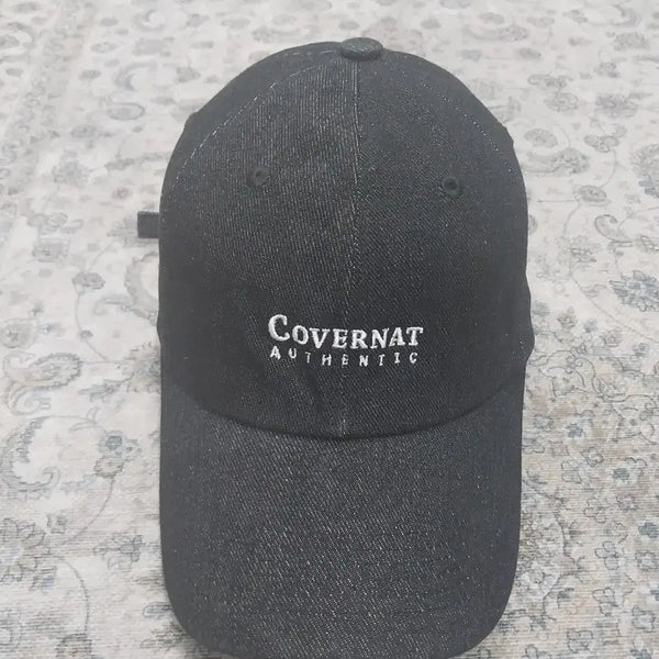[BUNJANG] Covernat Black Denim Ball Cap / COVERNAT 커버낫 흑청 데님 볼캡