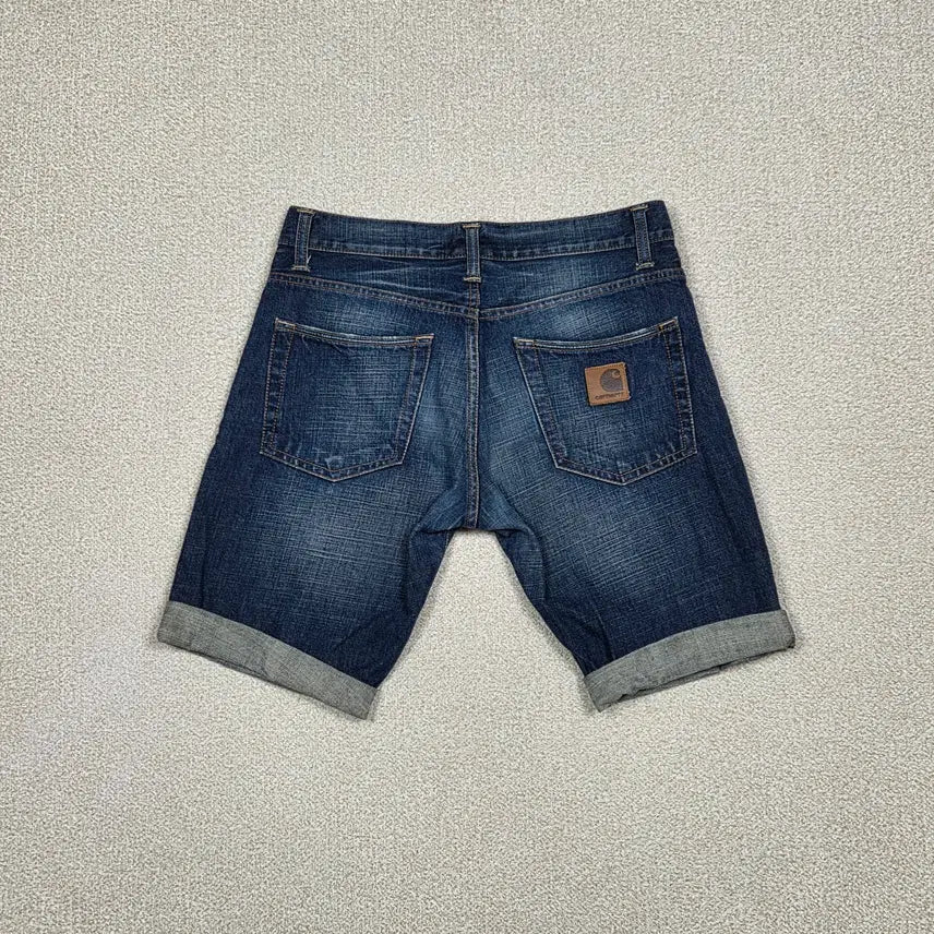[BUNJANG] Carhartt WIP Klondike Washed Denim Shorts / [칼하트 WIP] 클론다이크 워시드 데님 반바지 | S00658