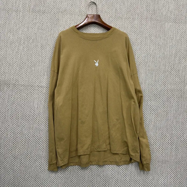 [BUNJANG] Playboy Long Sleeve T-Shirt M / 플레이보이 긴팔티 M H02341