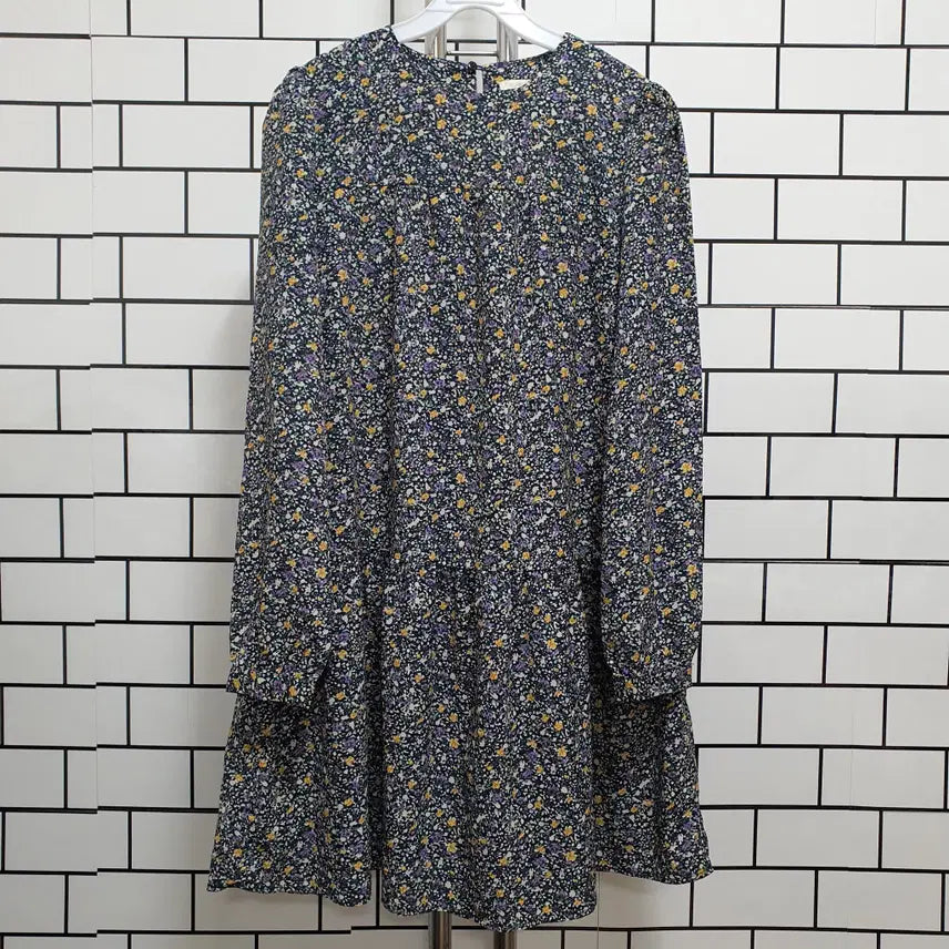 [BUNJANG] Long Sleeve One-Piece Dress / 형-293 긴팔 원피스