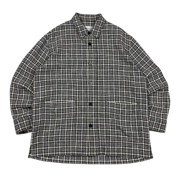 [BUNJANG] Solid Homme Tweed Shirt Jacket / 솔리드 옴므 트위드 셔츠 자켓