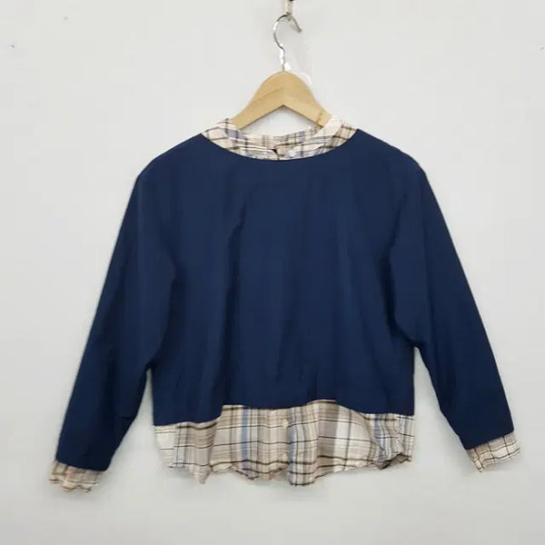 [BUNJANG] Navy Blouse / Navy 블라우스