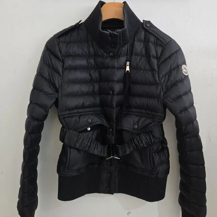 [BUNJANG] Moncler Padded Jumper Black Size 1 / 몽클레르 패딩 젘퍼