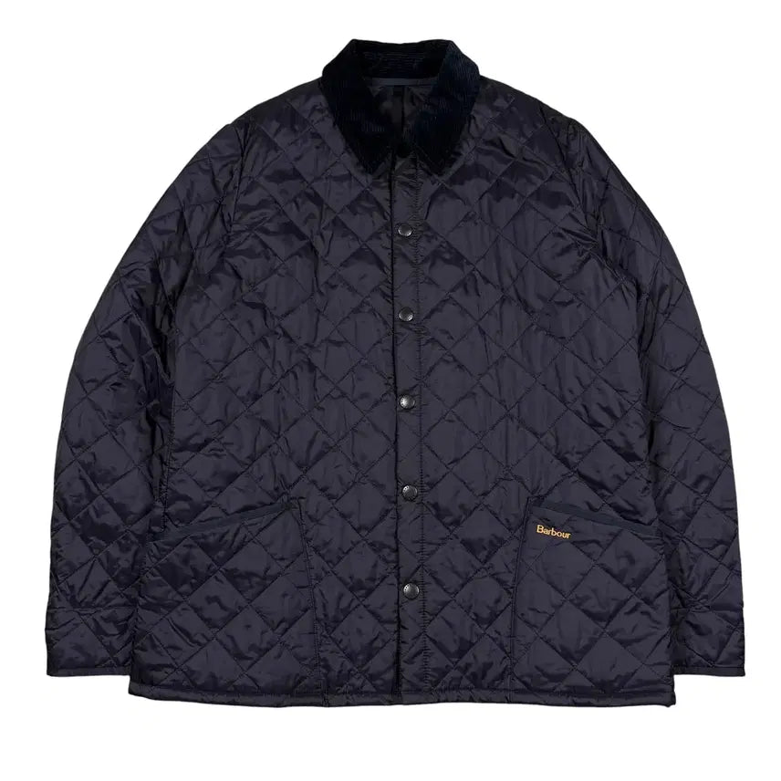 [BUNJANG] Barbour Quilted Jacket Navy / 바버 퀼팅 자켓 네이비