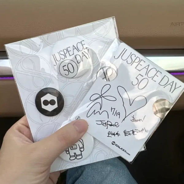 [BUNJANG] G-Dragon juspeaceday 50 Official Goods Autographed / Gd juspeaceday 50 굿즈 / 지디굿즈