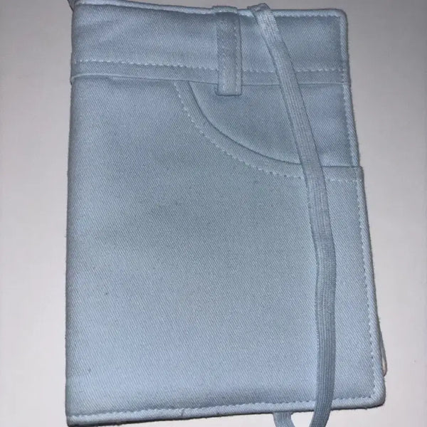 [BUNJANG] AtoZ Club A6 Blue Denim Diary Cover / 에이투지클럽 a6블루데님 다이어리커버 북커버