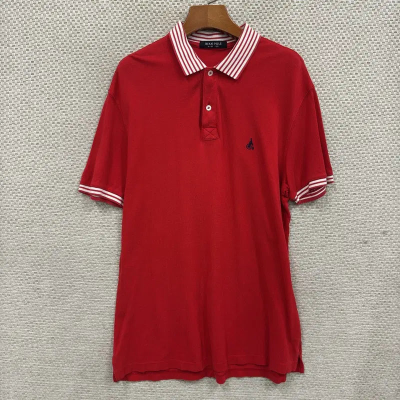 [BUNJANG] Beanpole Short Sleeve Polo T-Shirt Size 105 / 빈폴 반팔카라티 105 H02202