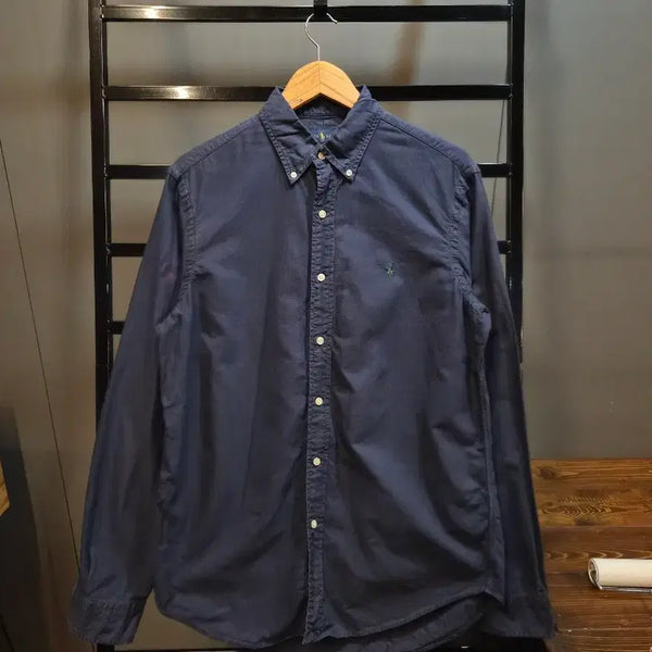 [BUNJANG] Ralph Lauren Navy Classic Fit Oxford Long Sleeve Shirt M / [M] 랄프로렌 Ralph Lauren 네이비 클래식핏 옥스퍼드 긴팔 셔츠 2.5