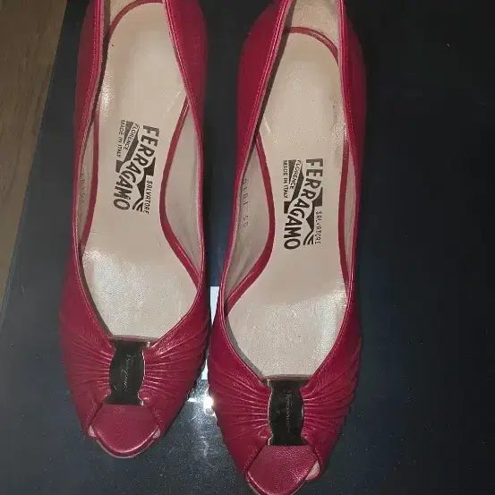 [BUNJANG] Salvatore Ferragamo Women's Shoes Heel 7cm / 페라가모