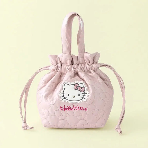 [BUNJANG] 3COINS Quilted Ribbon Pouch / 3COINS) -새상품- 리본퀼팅 파우치