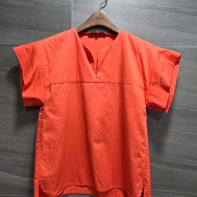 [BUNJANG] GERARD DAREL Cotton Short Sleeve Blouse / GERARD DAREL 제라르다렐 ,  코튼 반팔 블라우스