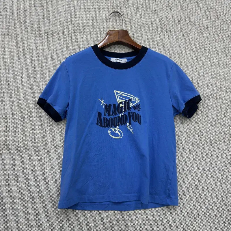 [BUNJANG] 8seconds Cropped Short Sleeve T-Shirt L / 에잇세컨즈 크롭 반팔티 L H02262