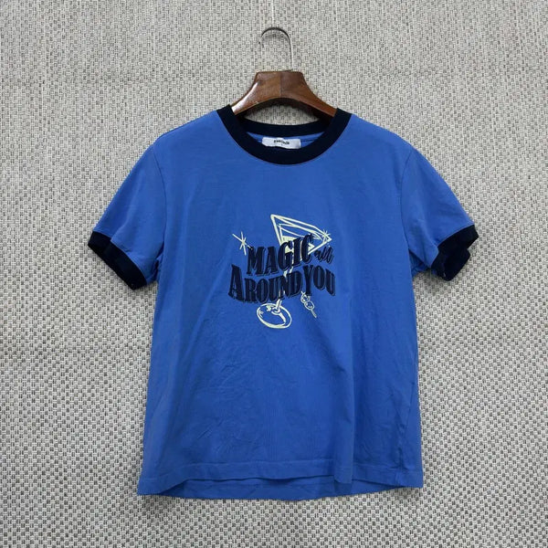 [BUNJANG] 8seconds Cropped Short Sleeve T-Shirt L / 에잇세컨즈 크롭 반팔티 L H02262