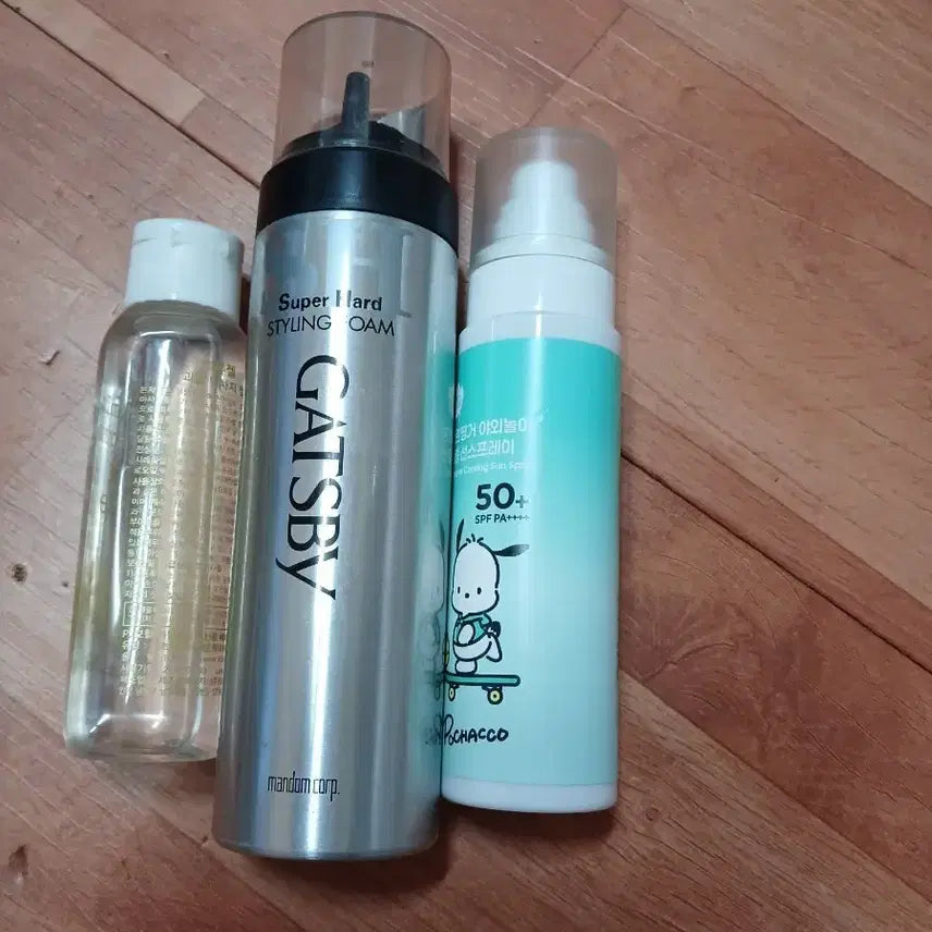 [BUNJANG] Gatsby Super Hard Styling Foam & SPF 50+ PA++++ Sun Spray Set / 갸스비 슈퍼 하드 스타일링 폼 & 선스프레이