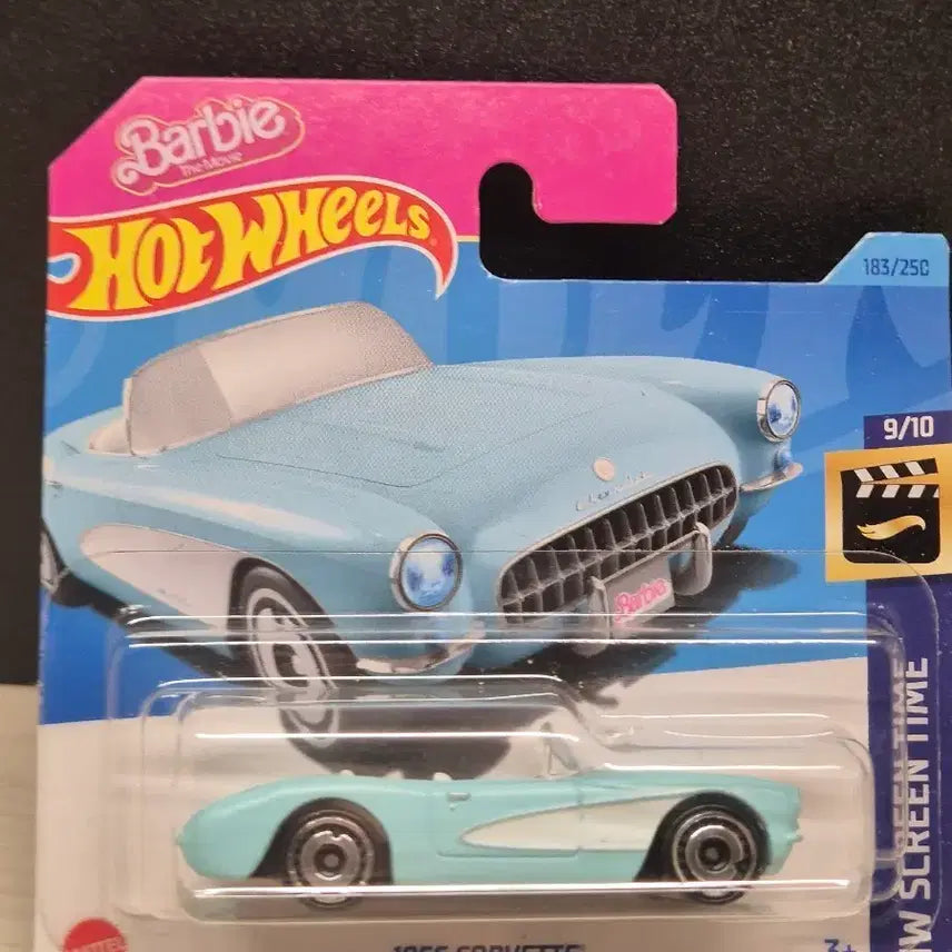 [BUNJANG] Hot Wheels Barbie 1956 Corvette Screen Time / 핫휠 바비 1956 콜벳 스크린타임