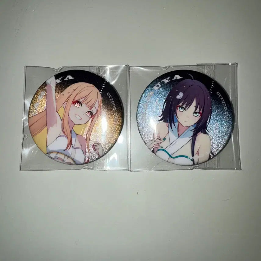 [BUNJANG] Kaguya-sama: Love Is War Kaguya Iroha Badge Set / 초카구야공주 카구야 이로하 뱃지 세트