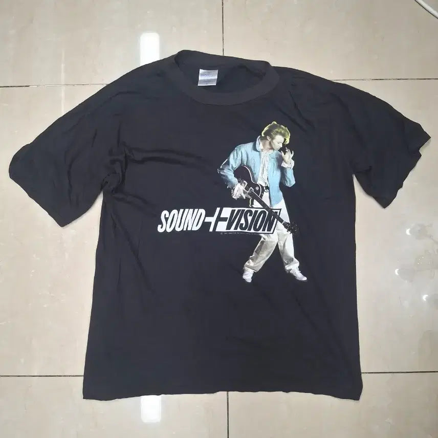 [BUNJANG] 90s David Bowie Sound Vision T-Shirt / 90s 데이비드 보위 티셔츠