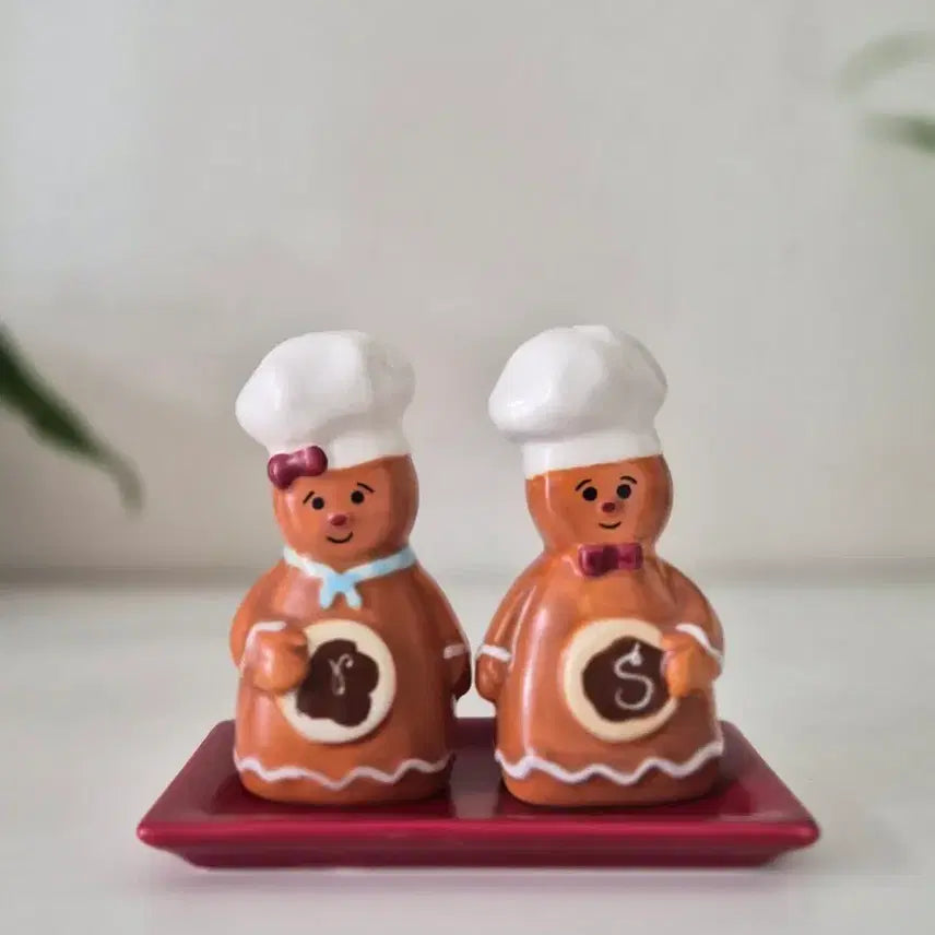 [BUNJANG] Gingerbread Man Herb & Salt Set / 할인  진저브래드맨 허브앤솔트