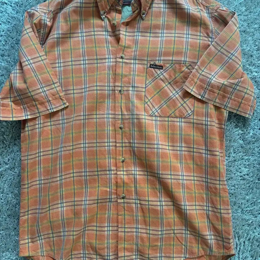 [BUNJANG] Marlboro Check Shirt (Italian Made) - Size 105 / 이태리제 MARLBORO 셔츠 사이즈 105
