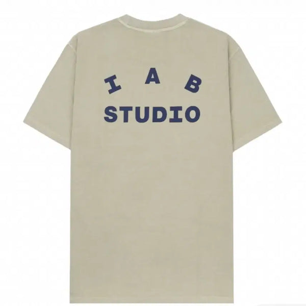 [BUNJANG] IAB Studio Pigment T-Shirt Oatmeal / 아이앱 스튜디오 피그먼트 티셔츠 오트밀