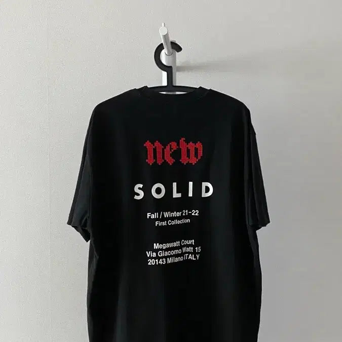 [BUNJANG] Solid Homme Short-Sleeve T-Shirt / 솔리드옴므 반팔티셔츠