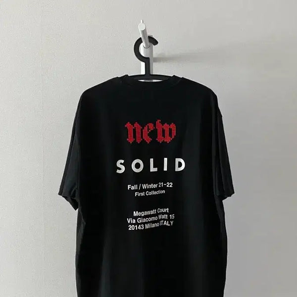 [BUNJANG] Solid Homme Short-Sleeve T-Shirt / 솔리드옴므 반팔티셔츠