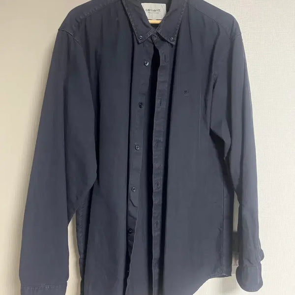[BUNJANG] Carhartt WIP Navy Shirt / 칼하트wip 네이비셔츠