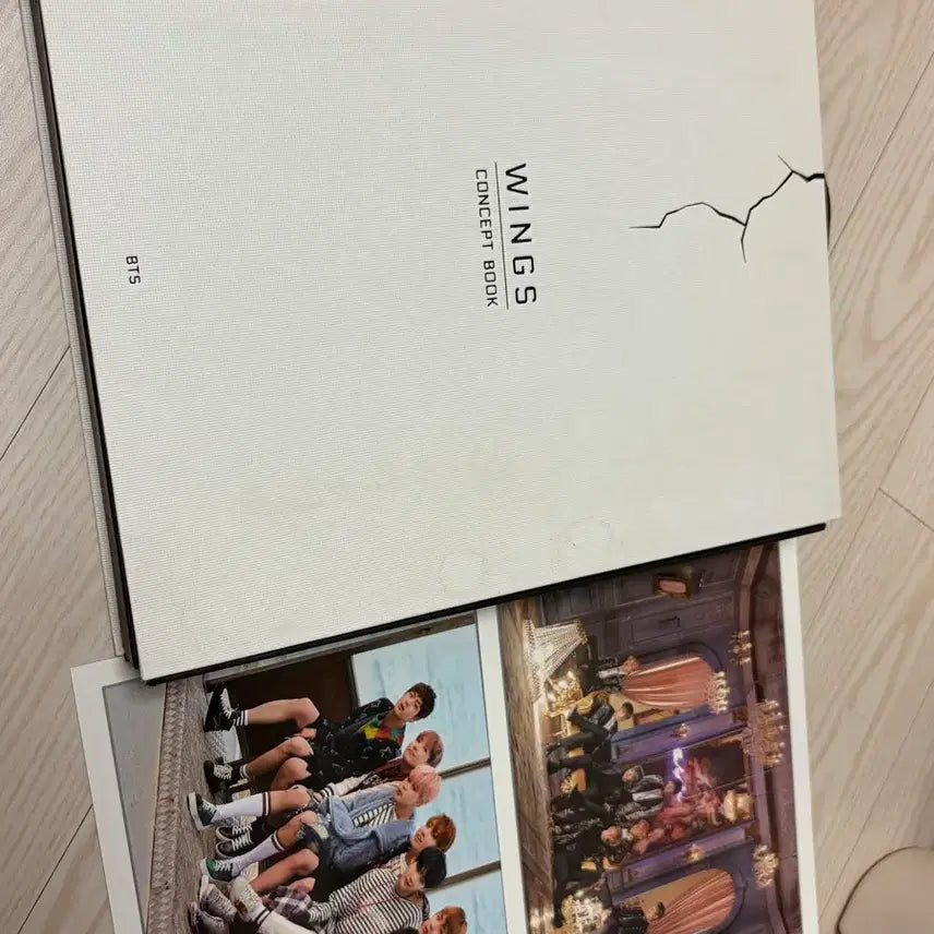 [BUNJANG] BTS Wings Concept Book Postcard Set / 방탄소년단 윙스 컨셉북 / B WINGS CONCEPT BOOK