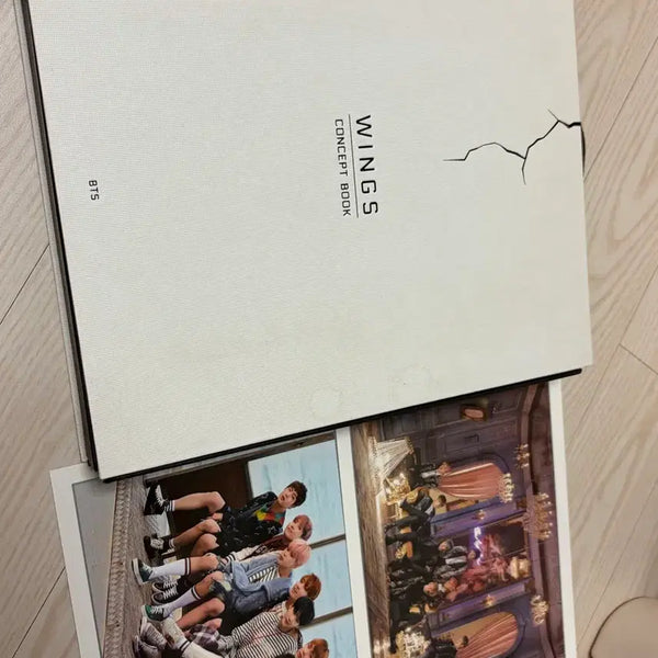[BUNJANG] BTS Wings Concept Book Postcard Set / 방탄소년단 윙스 컨셉북 / B WINGS CONCEPT BOOK