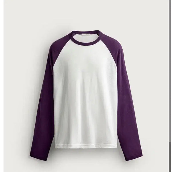 [BUNJANG] Zara Colorblock Raglan T-Shirt / [M/XL] 자라 나그랑 래글런 컬러블록 티셔츠