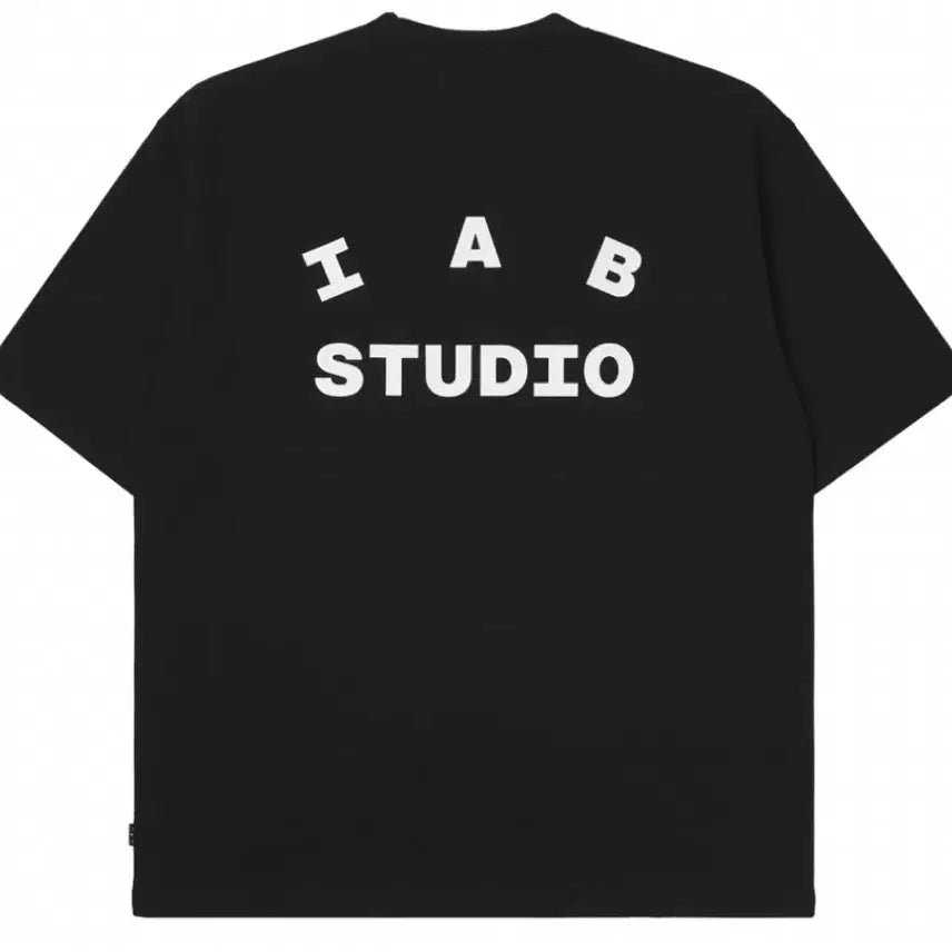 [BUNJANG] IAB Studio T-Shirt Black XL / 아이앱 스튜디오 티셔츠 블랙  1회착용 xl