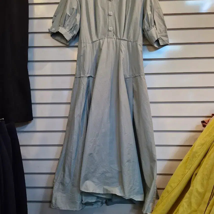 [BUNJANG] DEWL Mint Shirt Dress / 듀엘 민트색셔츠 원피스