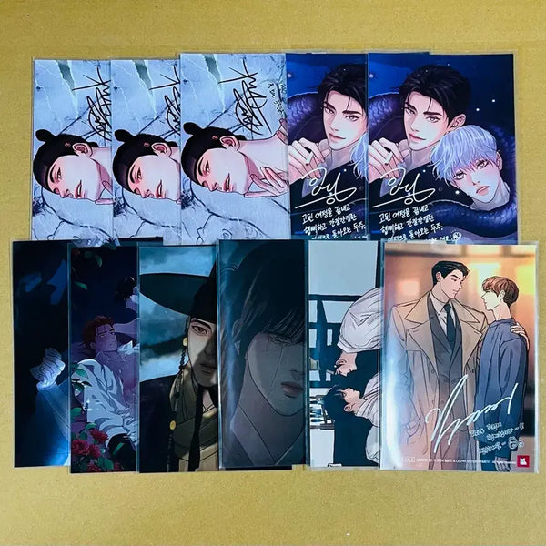 [BUNJANG] Yashahime Limited Run Chogak Sonen Set of 11 Prints / 야화첩 리미티드런 조개소년 등 프박 프린티 11장
