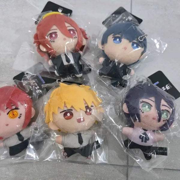 [BUNJANG] Chainsaw Man Plush Doll 5-Piece Full Set / 체인소맨 옷코치 누이 5종 풀세트